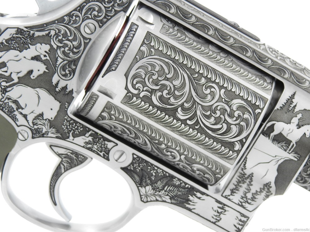 Rare Collector Custom Engraved S&W Smith & Wesson 460XVR 460 PC 3.5" Carry-img-13