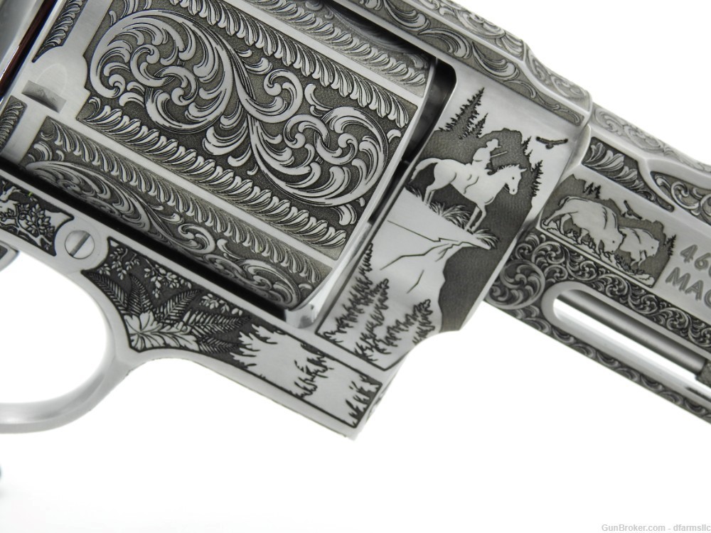 Rare Collector Custom Engraved S&W Smith & Wesson 460XVR 460 PC 3.5" Carry-img-12
