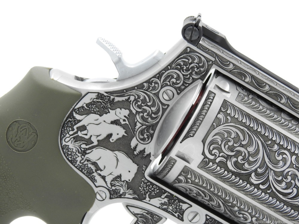 Rare Collector Custom Engraved S&W Smith & Wesson 460XVR 460 PC 3.5" Carry-img-14