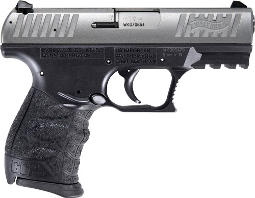 Walther CCP M2 9MM 3.54" FS 8-Shot Stainless Black-img-0
