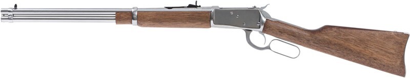 Rossi R92 .45 LC Lever Rifle 20" BBL. Stainless Hardwood-img-1