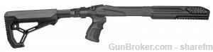 Fab 10/22 Stock Pro Ruger Conversion Kit - Folding Stock & low side rails-img-0