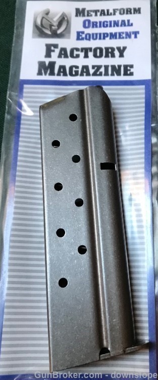 1911 9 rd .38 SUPER Stainless Magazine bumper holes-img-1