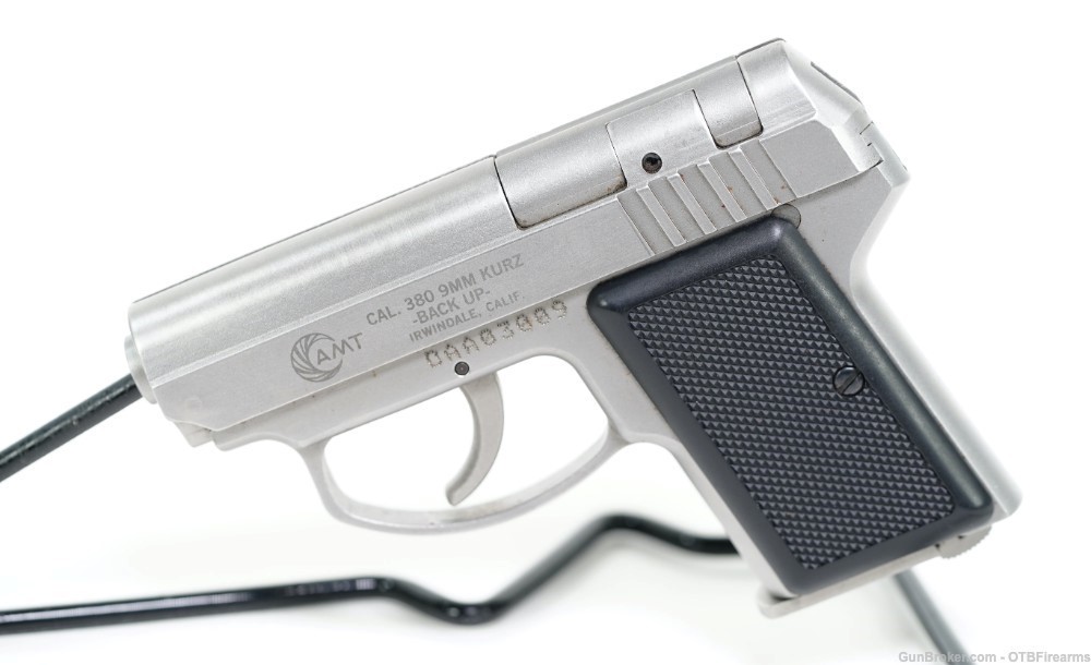 AMT Back up in 380 acp mint ss -img-0