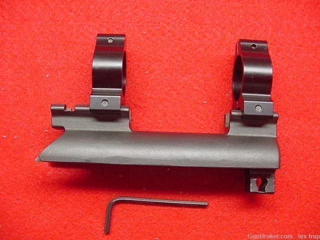 SKS- Scope Mount w/Dust Cover and Rings- Nice !-img-0