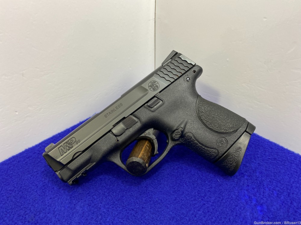 Smith Wesson M&P 9c 9mm Black 3.5" *COMPACT VERSION OF POPULAR FULL SIZE*  -img-2