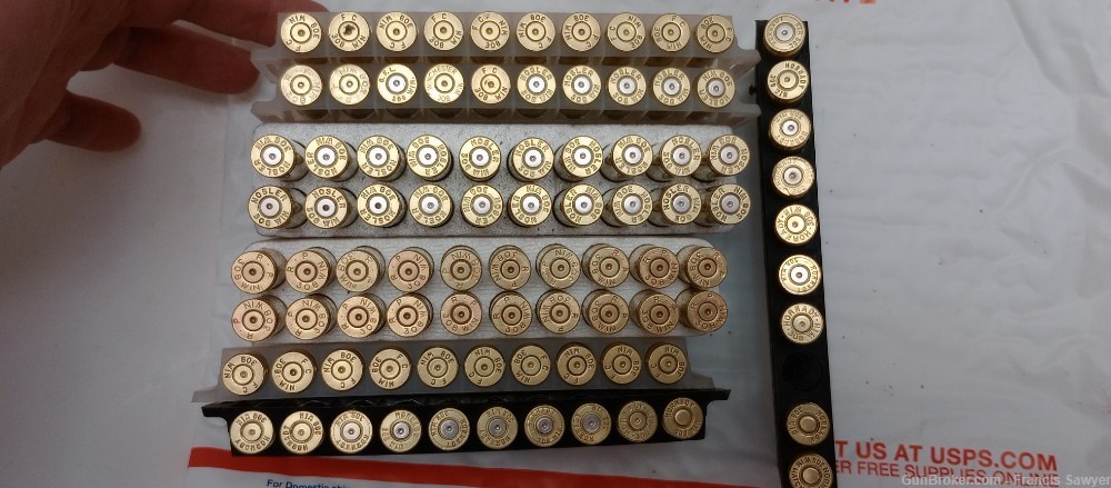 308 Win Mixed headstamps 89 TOTAL NO MILITARY 25 NOS 22 R-P 21FC 19 HNDY -img-0