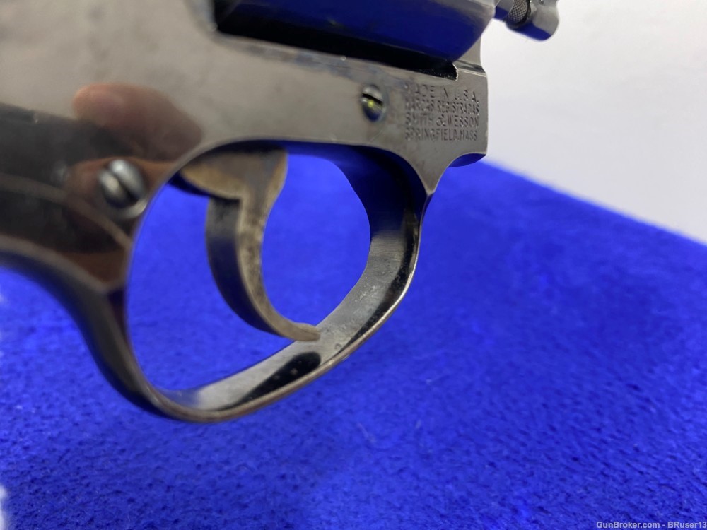 Smith & Wesson 38 Chiefs Special .38spl Blue 2" *PRE-MODEL 36 W/FLAT LATCH*-img-47
