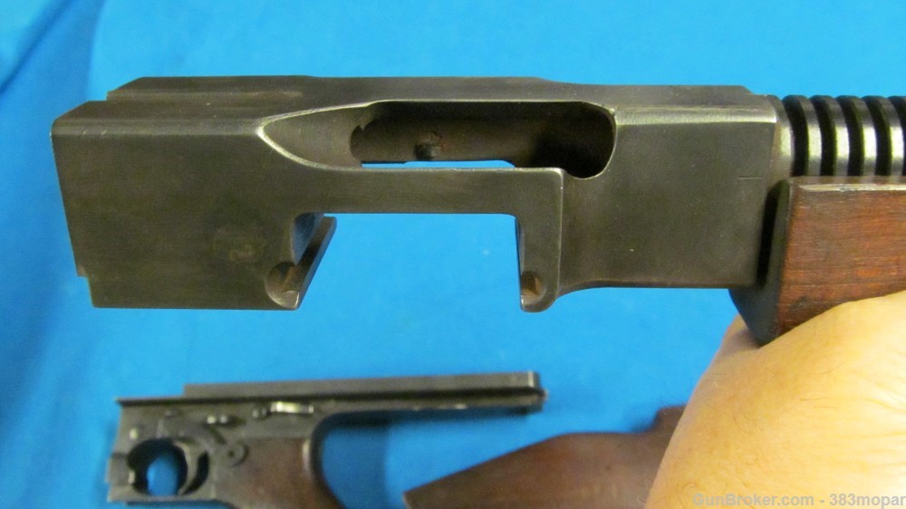 WWII 1928A1 1928 Matching Thompson smg parts kit set comp lower drum nose-img-8