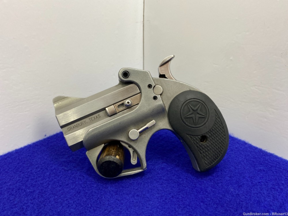 Bond Arms Inc Roughneck .357mag Stainless 2.5" *COMPACT, YET ROUGH-LOOKING*-img-2