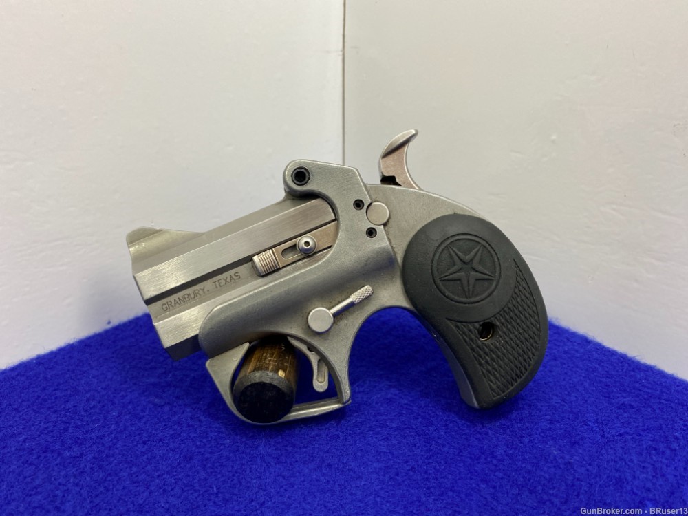 Bond Arms Inc Roughneck .357mag Stainless 2.5" *COMPACT, YET ROUGH-LOOKING*-img-4
