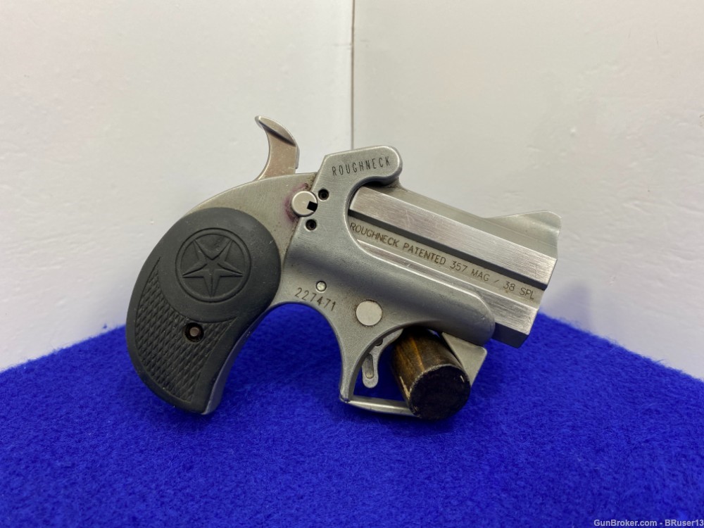 Bond Arms Inc Roughneck .357mag Stainless 2.5" *COMPACT, YET ROUGH-LOOKING*-img-13