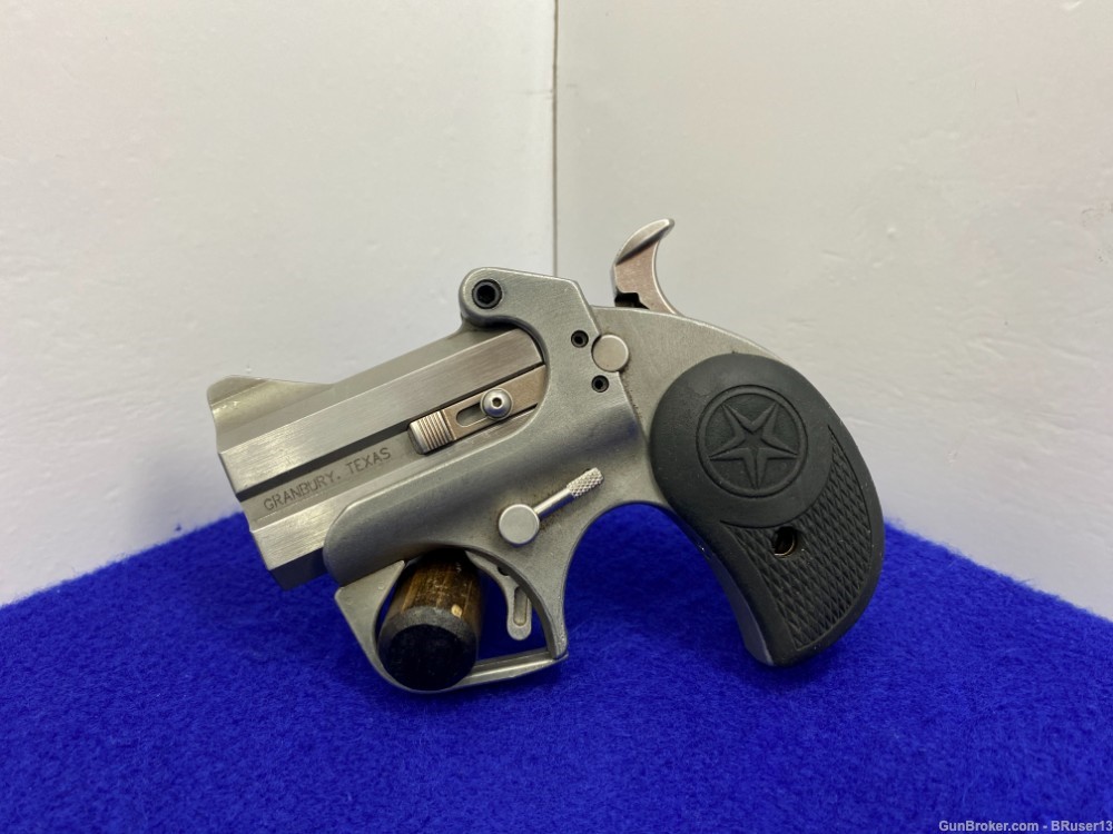 Bond Arms Inc Roughneck .357mag Stainless 2.5" *COMPACT, YET ROUGH-LOOKING*-img-0