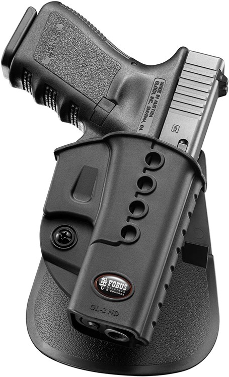 FOBUS RH Evolution Belt Holster for Glock 17,19,22,23,31,32,34,Walther 380-img-4
