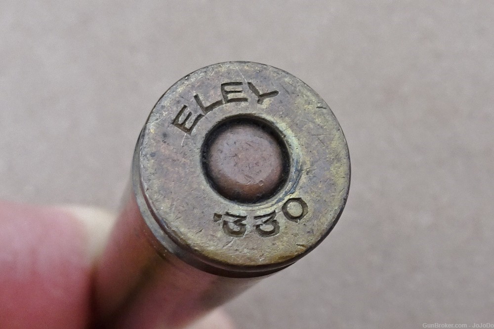 Eley .330 B.S.A. (Belted Rimless) Nitro Express - British Rifle Cartridge-img-0