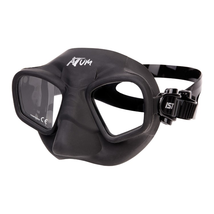 IST ATUM Matte Black Silicone Mask (MP208)-img-1