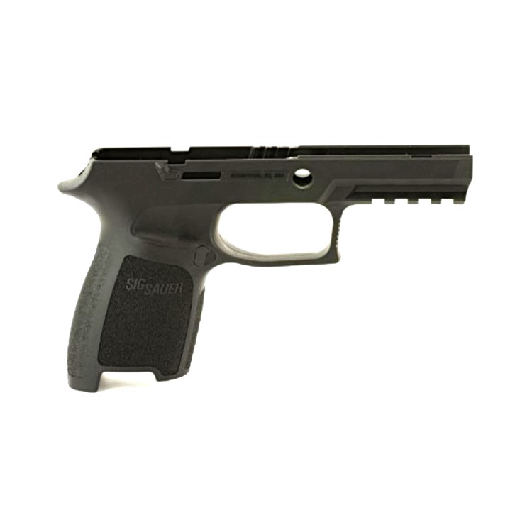 SIG SAUER P250/P320 Compact 9mm Large Black Grip Module Assembly-img-3