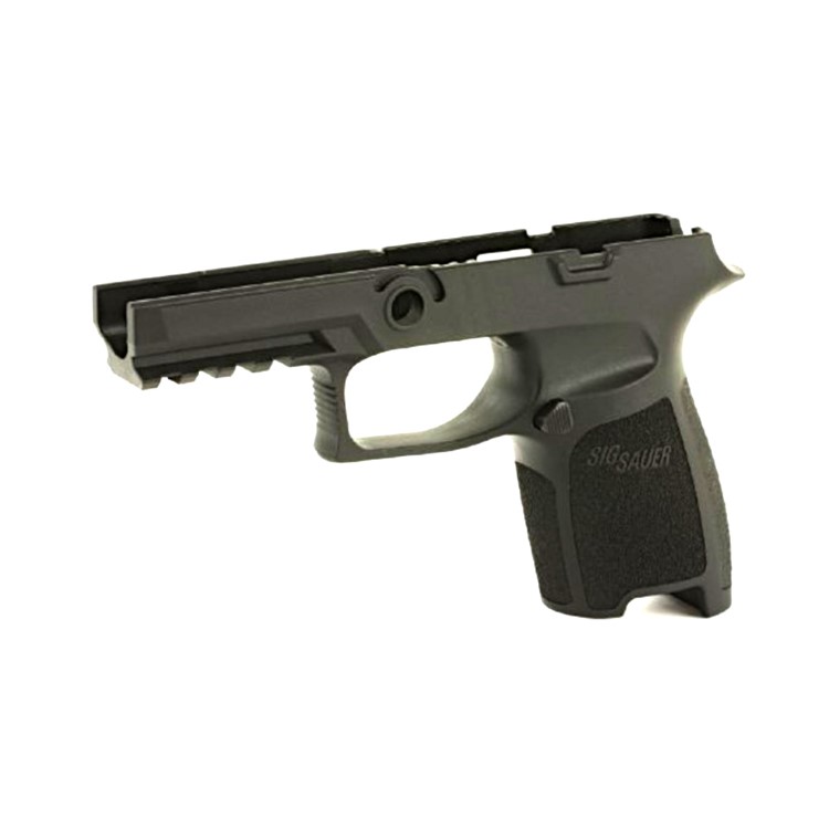 SIG SAUER P250/P320 Compact 9mm Large Black Grip Module Assembly-img-2
