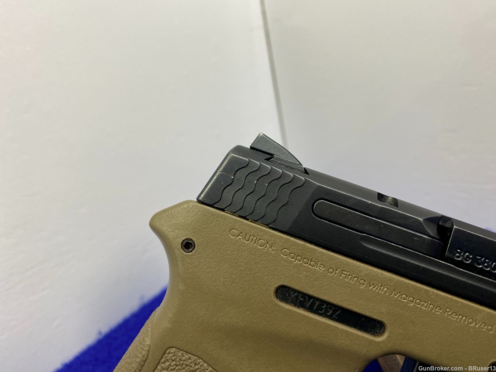 Smith Wesson M&P Bodyguard .380ACP 2.75" *FDE FINISHED SUB-COMPACT FRAME*  -img-17
