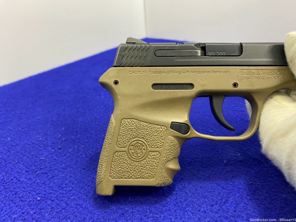 Smith Wesson M&P Bodyguard .380ACP 2.75" *FDE FINISHED SUB-COMPACT FRAME*  -img-36