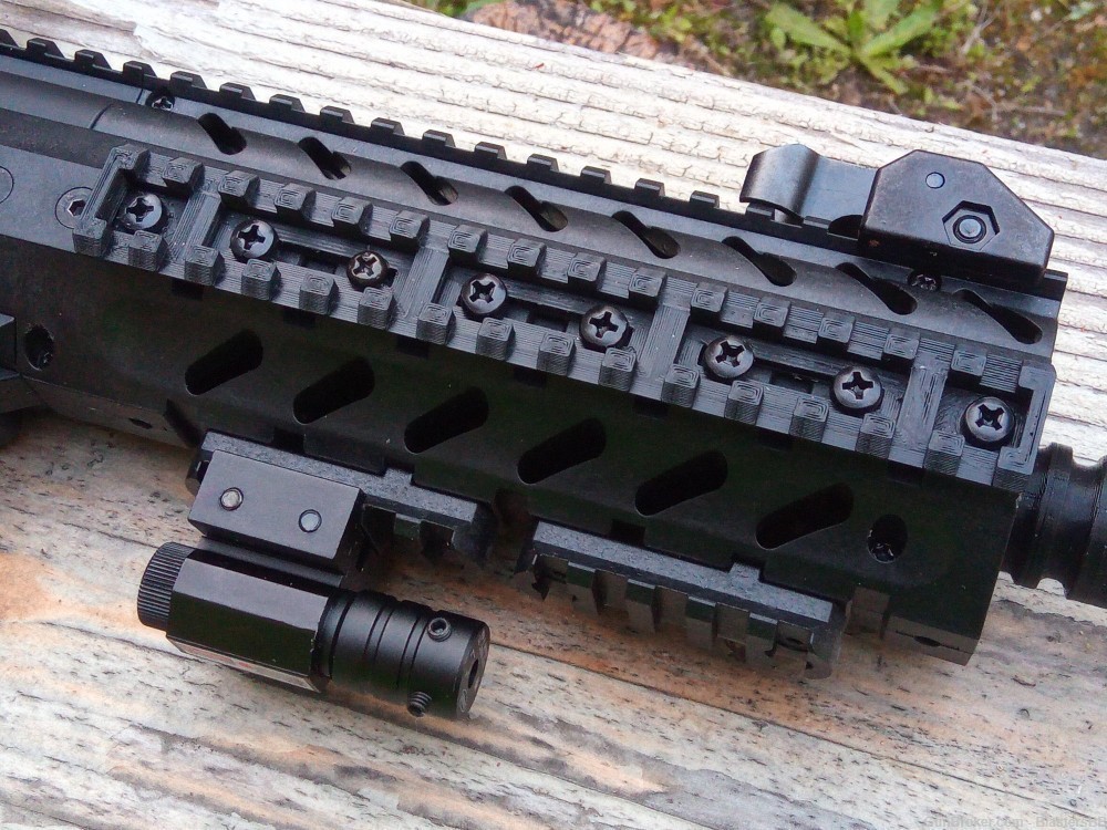 Full-Length 15-Slots Lightweight Picatinny Rail for Sig Sauer MPX Air Rifle-img-5