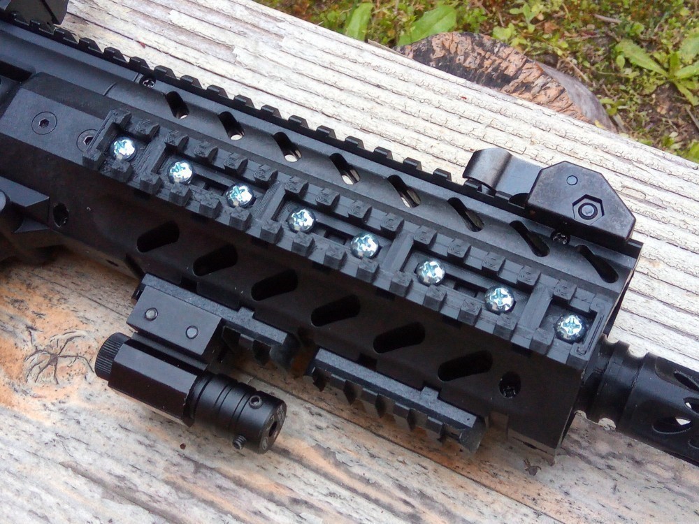 Full-Length 15-Slots Lightweight Picatinny Rail for Sig Sauer MPX Air Rifle-img-2