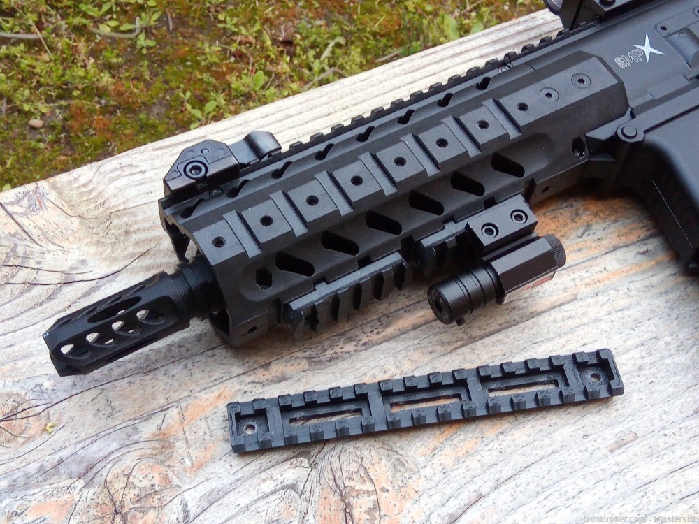 Full-Length 15-Slots Lightweight Picatinny Rail for Sig Sauer MPX Air Rifle-img-3