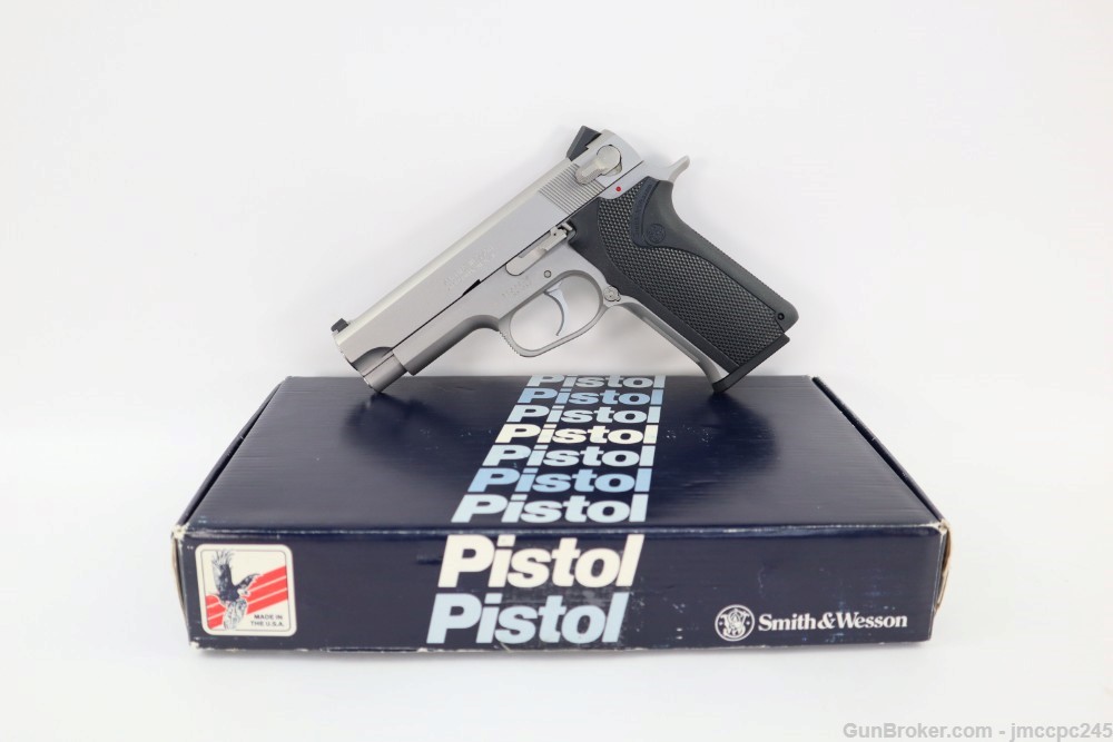 Rare Nice Smith & Wesson 1066 10mm Pistol W/ Original Box W/ 4.25" Barrel -img-0