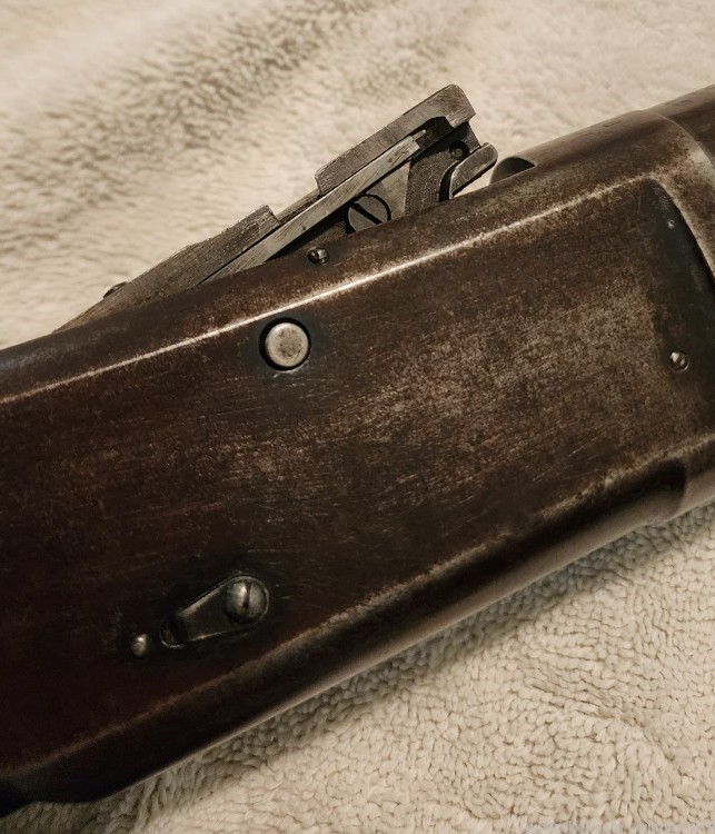 Winchester model 1897 12 gauge takedown riot gun 20"barrel-img-8