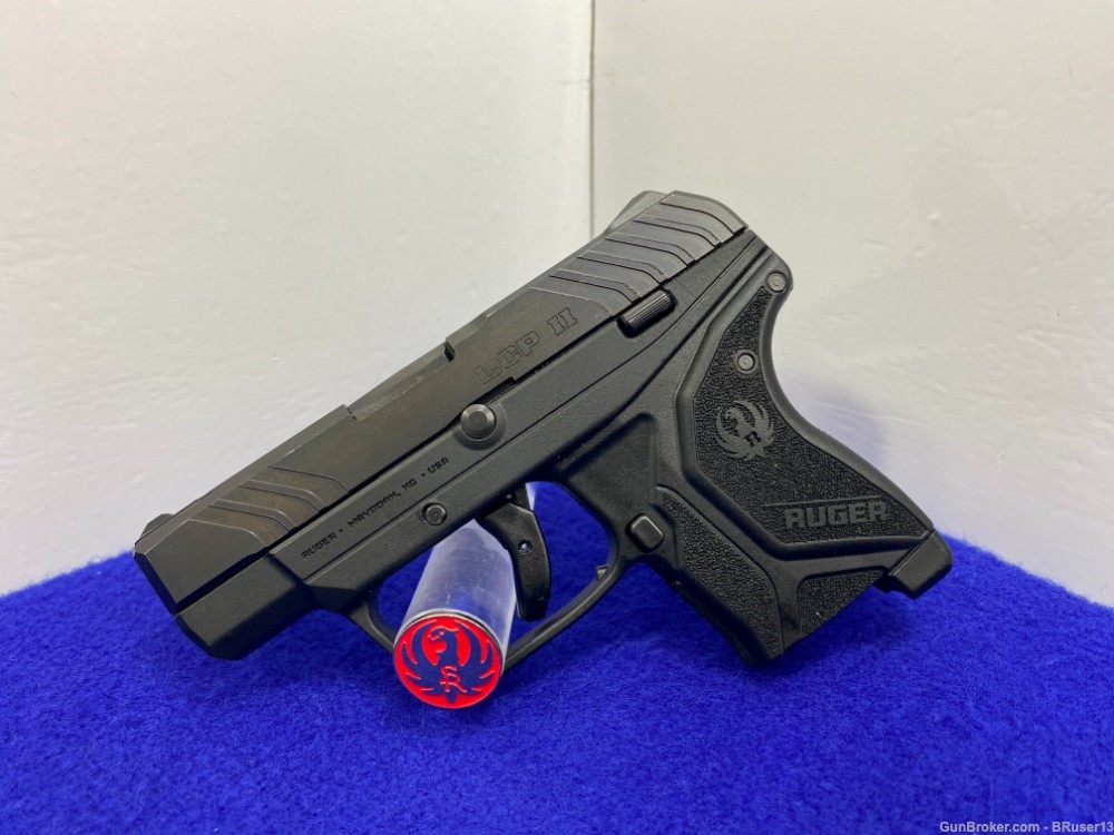 2020 Ruger LCP II .380 ACP Black 2.75" *SMALL RUGER CONCEALABLE PISTOL*-img-0