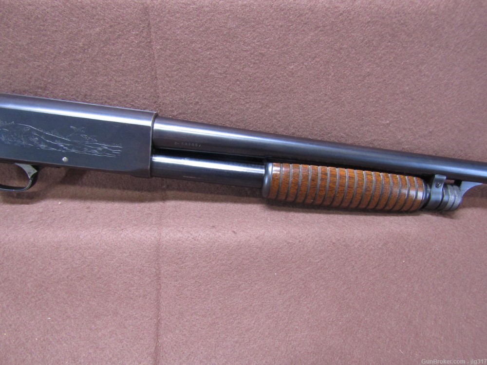 Ithaca Gun Co 37 Featherlight 12 GA 2 3/4" Chamber Pump Action Shotgun-img-2