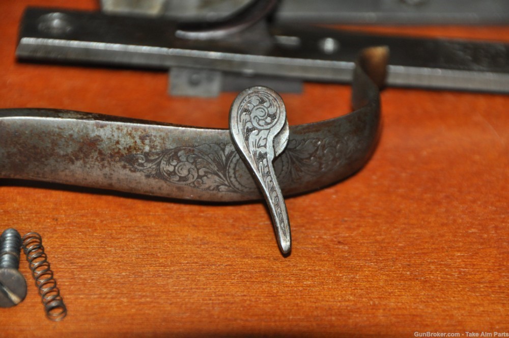 Sharps Old Reliable 45-70 US Gov't Side Plate Trigger Hammer & Parts-img-12