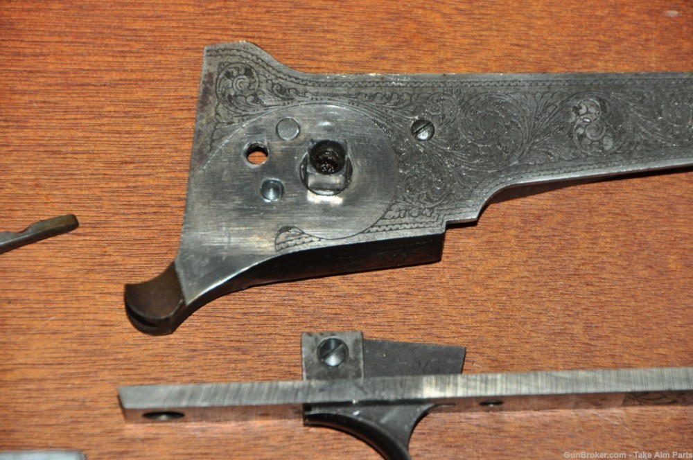 Sharps Old Reliable 45-70 US Gov't Side Plate Trigger Hammer & Parts-img-1