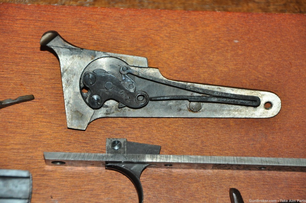 Sharps Old Reliable 45-70 US Gov't Side Plate Trigger Hammer & Parts-img-3