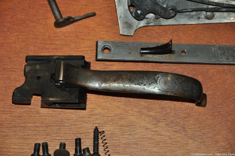 Sharps Old Reliable 45-70 US Gov't Side Plate Trigger Hammer & Parts-img-7
