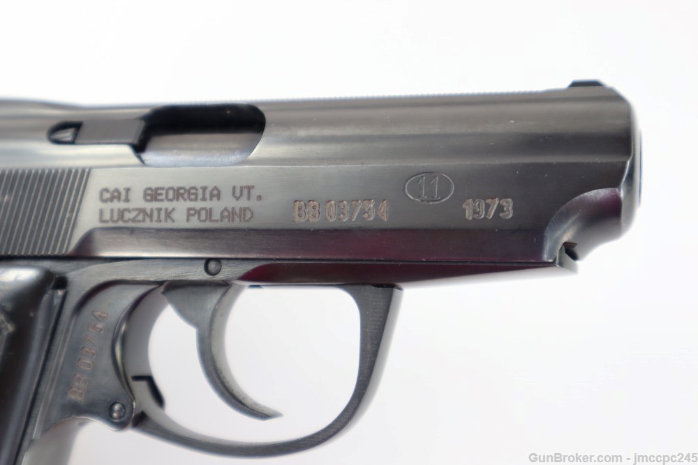 Rare Nice Polish P-64 9x18mm Makarov Pistol Made 1973 Circle 11 Poland P64-img-12