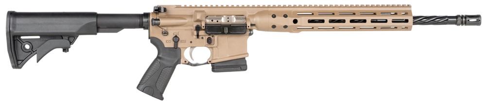 LWRC Individual Carbine CA Compliant 5.56x45mm NATO Rifle 16.10 Flat Dark E-img-0