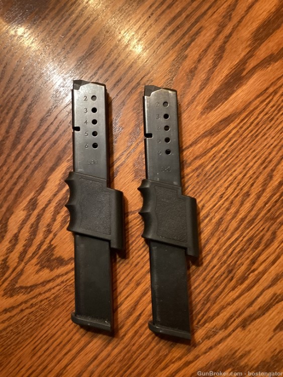 2 Smith and Wesson Bodyguard 15 rd .380 Pro Mag Magazines-img-1