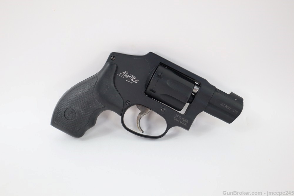 Very Nice Smith & Wesson 351C Airlite .22 Magnum Revolver W/ Original Box -img-6