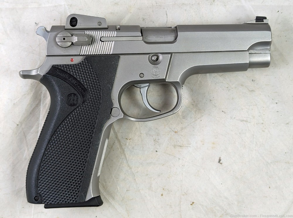Smith & Wesson 5906 9mm 4" Stainless 15rd Magazine DA/SA Decocker SS S&W-img-0