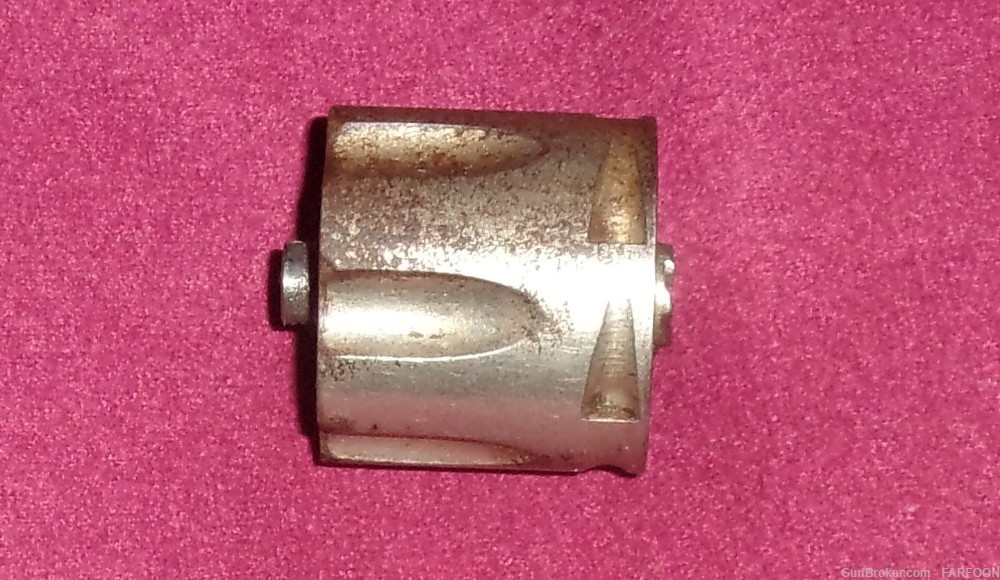 HOPKINS & ALLEN TOP BREAK RANGE MODEL 32 CAL. 6 ROUND CYLINDER (NICKEL)-img-1