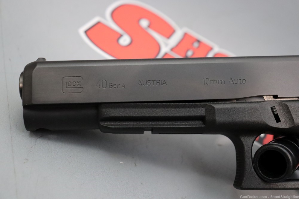 Glock 40 Gen 4  6.02" 10mm w/Case & Optic -img-7