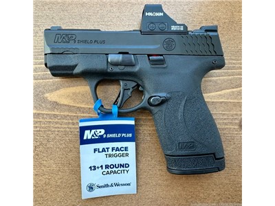 Smith & Wesson M&P9 Shield Plus - 9mm Pistol w/ Holosun 407k - FACTORY NEW!