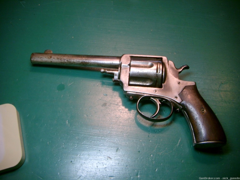 Large .44-40 WCF Belgian Copy of Frontier Revolver Antique NO FFL-img-1