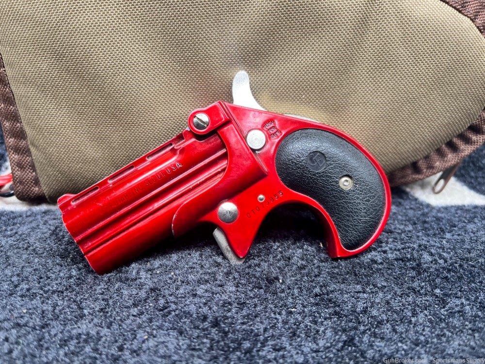USED Cobra Firearms CB38 Fire Red in 38 Spl with a 3" Brl and Holds 2 Rnds!-img-5