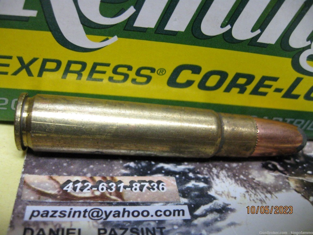 35 REM 200 gr SP CoreLokt Ammo and 1-x Brass deer Ammo ; more available-img-3