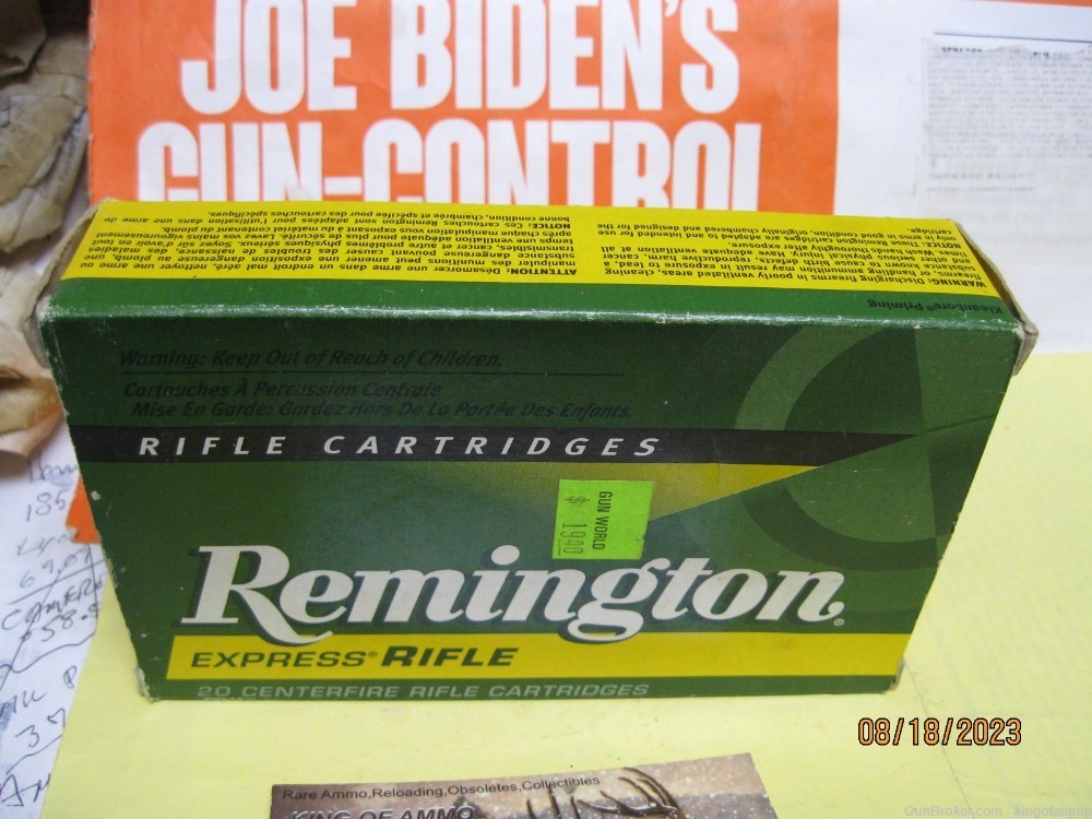 35 REM 200 gr SP CoreLokt Ammo and 1-x Brass deer Ammo ; more available-img-0