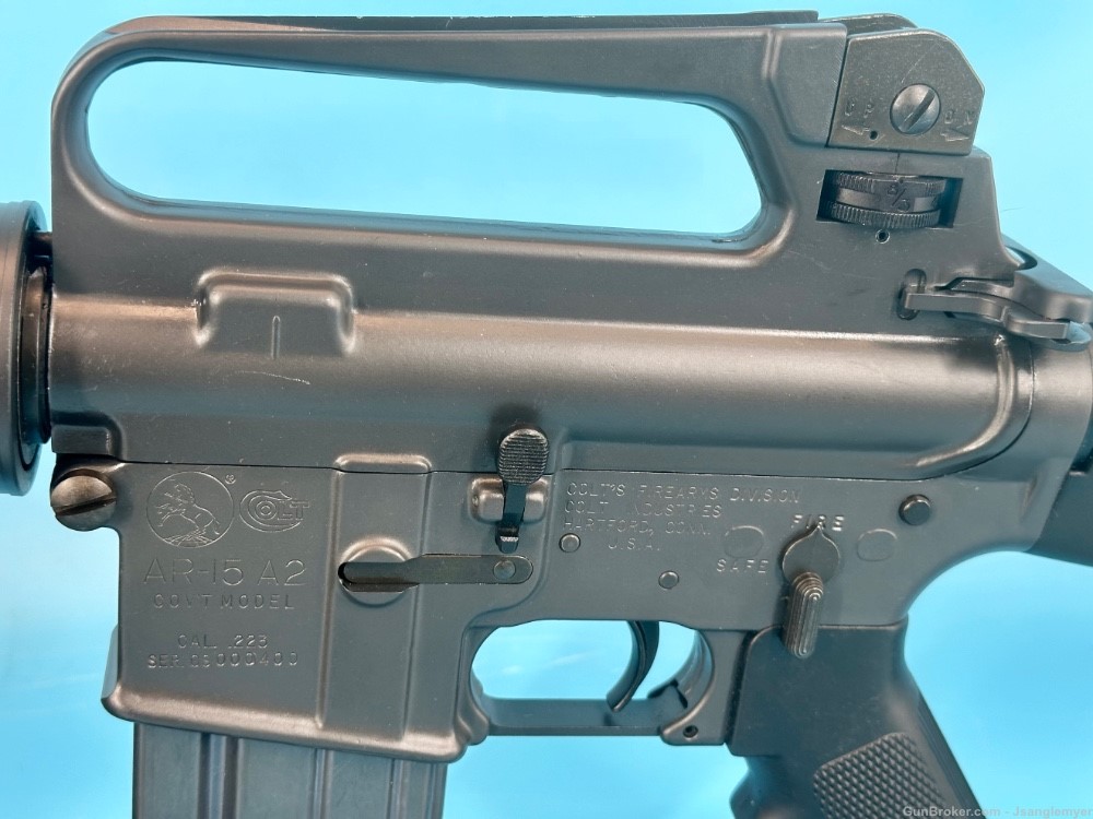 Colt Gov’t AR-15 A2 R6550 3 Digit Number AR-15A2 M16A2  Preban USGI-img-11
