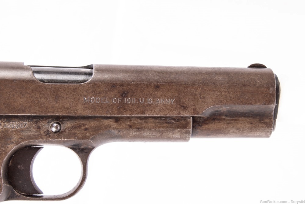 *War Time* U.S. Property Colt 1911 "Black Army" 45Acp Durys# 17136-img-4