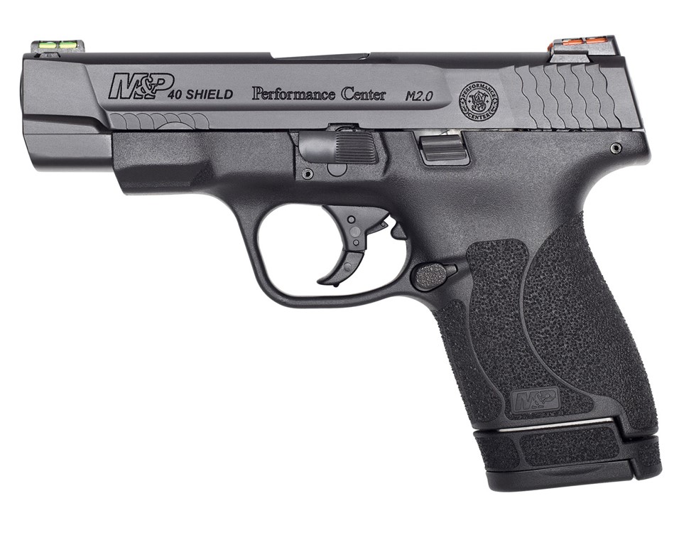 S&W Performance Center M&P Shield M2.0 .40 S&W 4 6+1 or7+1 Matte Black Armo-img-1